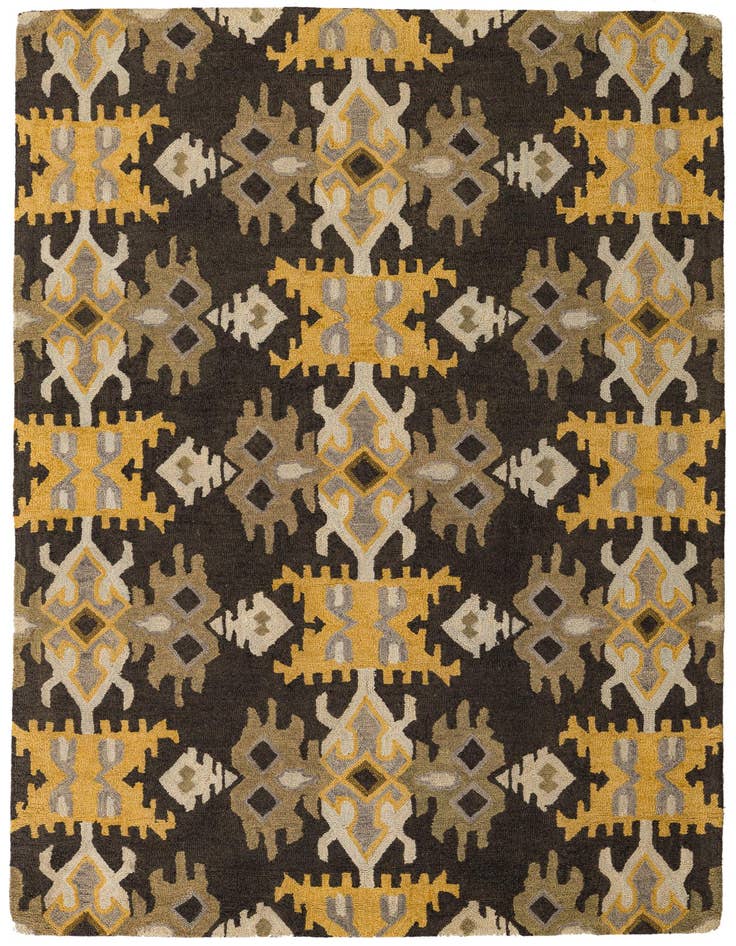 Detail image of 5' 1 x 8' Luna Wool Rug