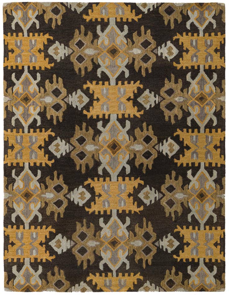Detail image of 5' 1 x 8' Luna Wool Rug