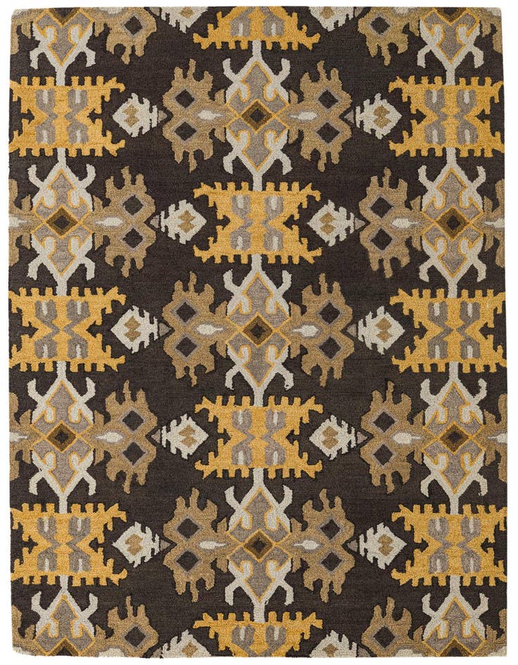 Detail image of 5' x 8' Luna Wool Rug