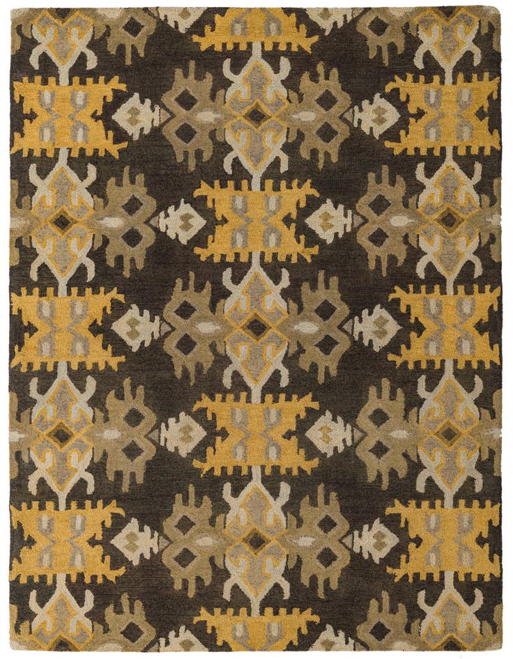 Detail image of 5' x 8' Luna Wool Rug