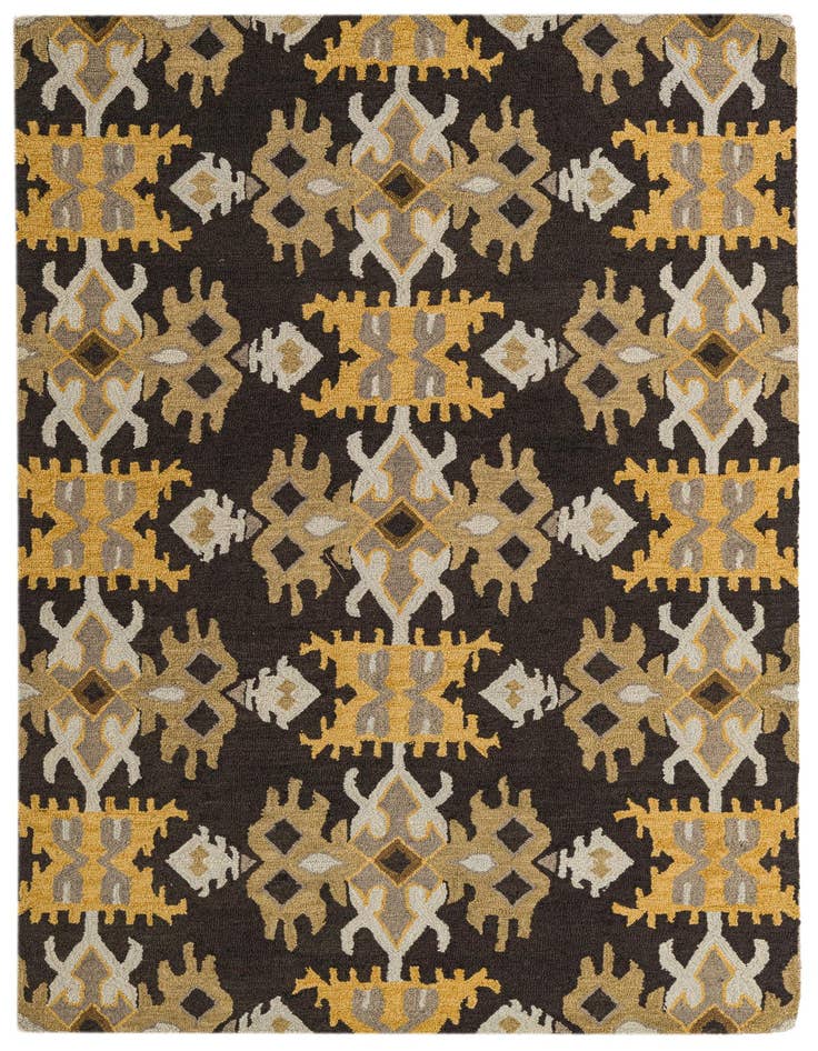 Detail image of 5' 1 x 7' 10 Luna Wool Rug