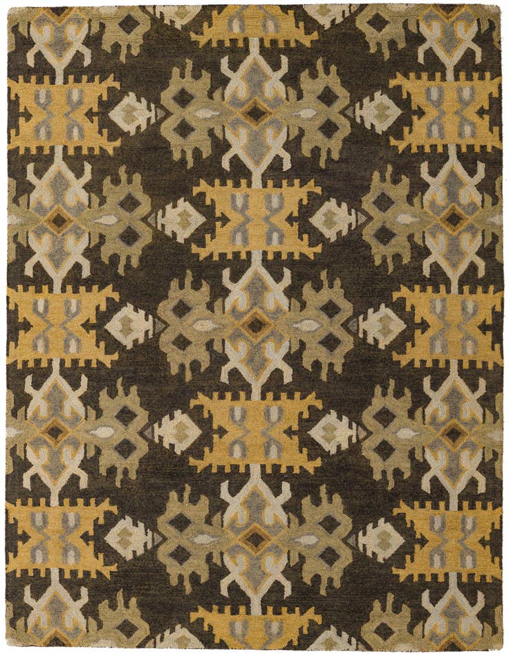 Detail image of 5' x 8' Luna Wool Rug