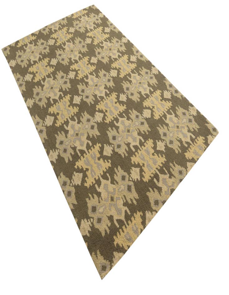 Detail image of 5' 1 x 8' 1 Luna Wool Rug