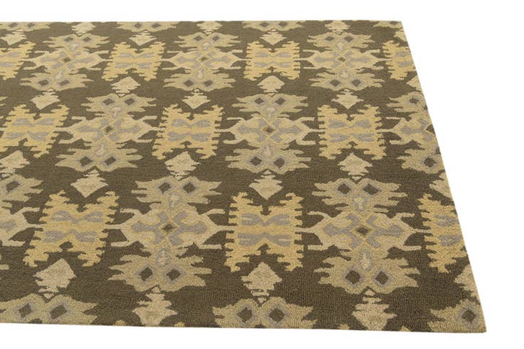 Detail image of 5' 1 x 8' 1 Luna Wool Rug