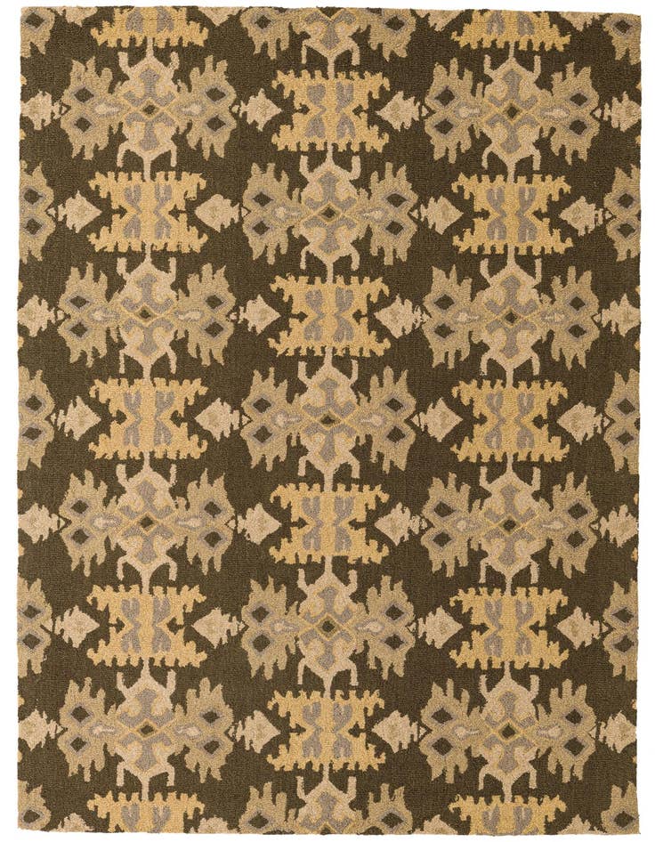 Detail image of 5' 1 x 8' 1 Luna Wool Rug