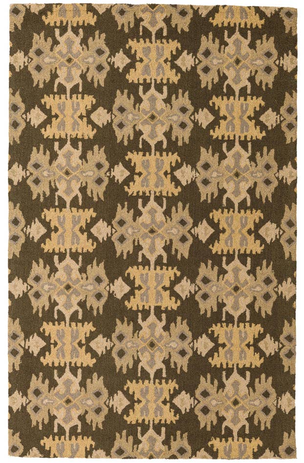 Detail image of 5' 1 x 8' 1 Luna Wool Rug