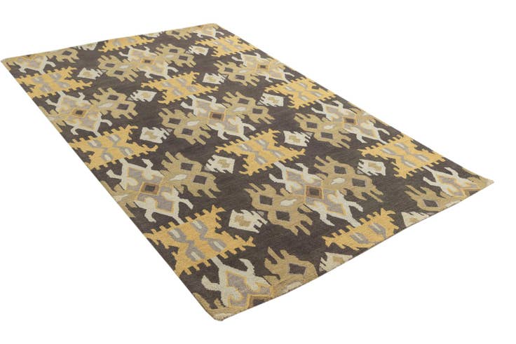 Detail image of 5' x 8' Luna Wool Rug