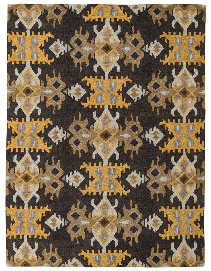 Detail image of 5' x 8' Luna Wool Rug
