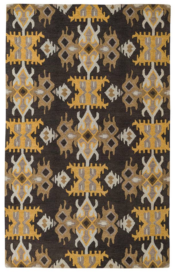 Detail image of 5' x 8' Luna Wool Rug