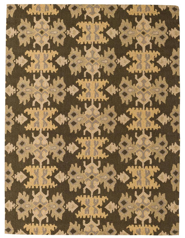 Detail image of 5' 1 x 8' Luna Wool Rug