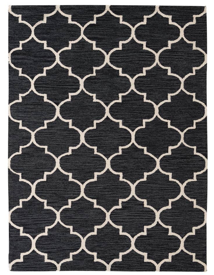 Detail image of 5' 1 x 8' Luna Wool Rug