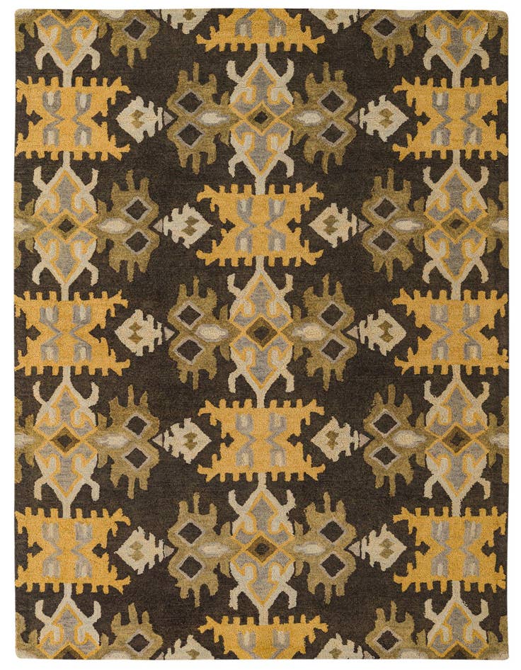 Detail image of 5' x 8' Luna Wool Rug