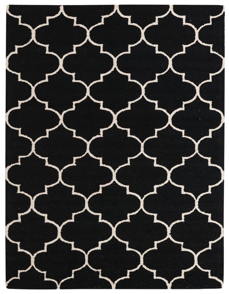Detail image of 5' 1 x 8' Luna Wool Rug