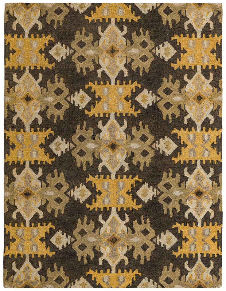 Detail image of 5' 1 x 8' Luna Wool Rug