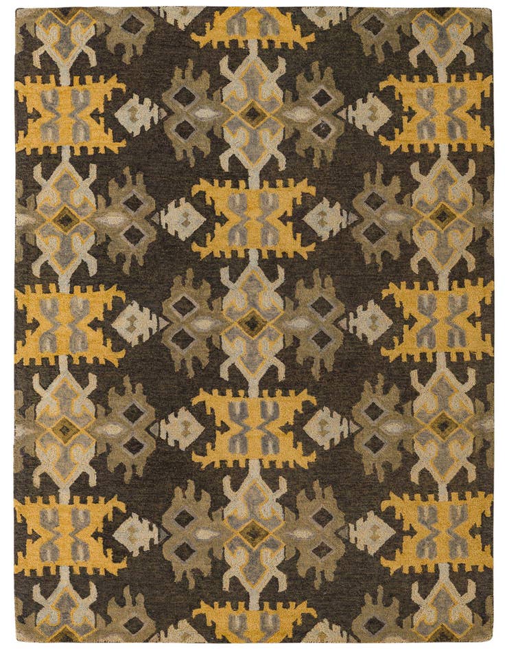 Detail image of 5' x 8' Luna Wool Rug