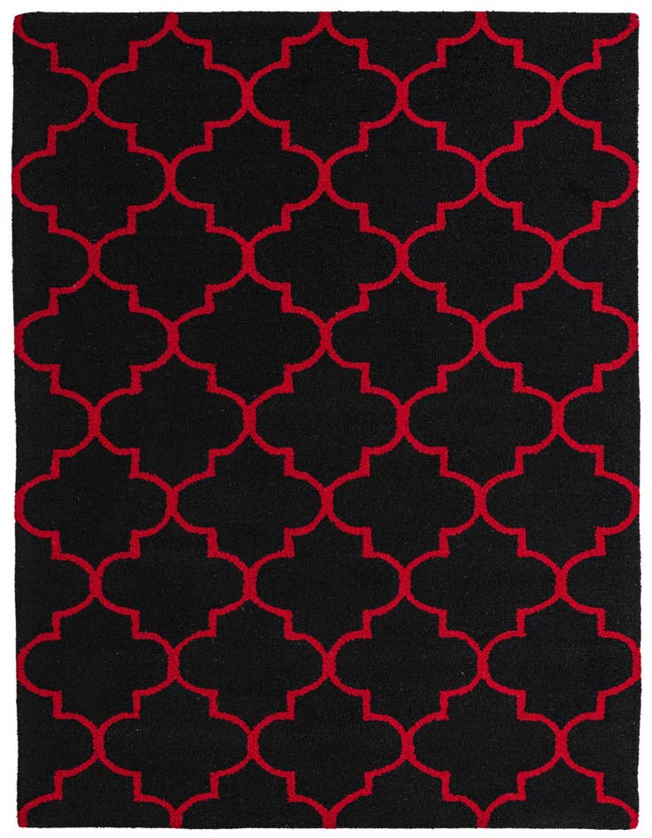 Detail image of 5' 1 x 8' 1 Luna Wool Rug