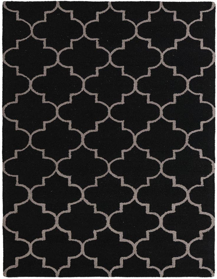 Detail image of 5' 1 x 8' 1 Luna Wool Rug