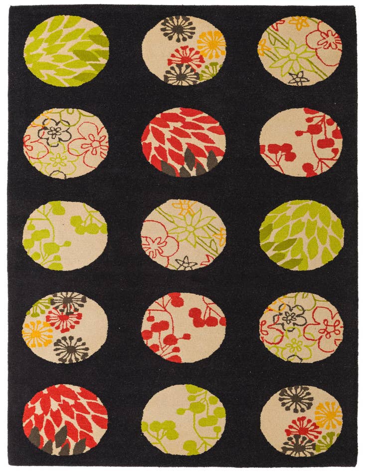 Detail image of 5' x 8' Luna Wool Rug