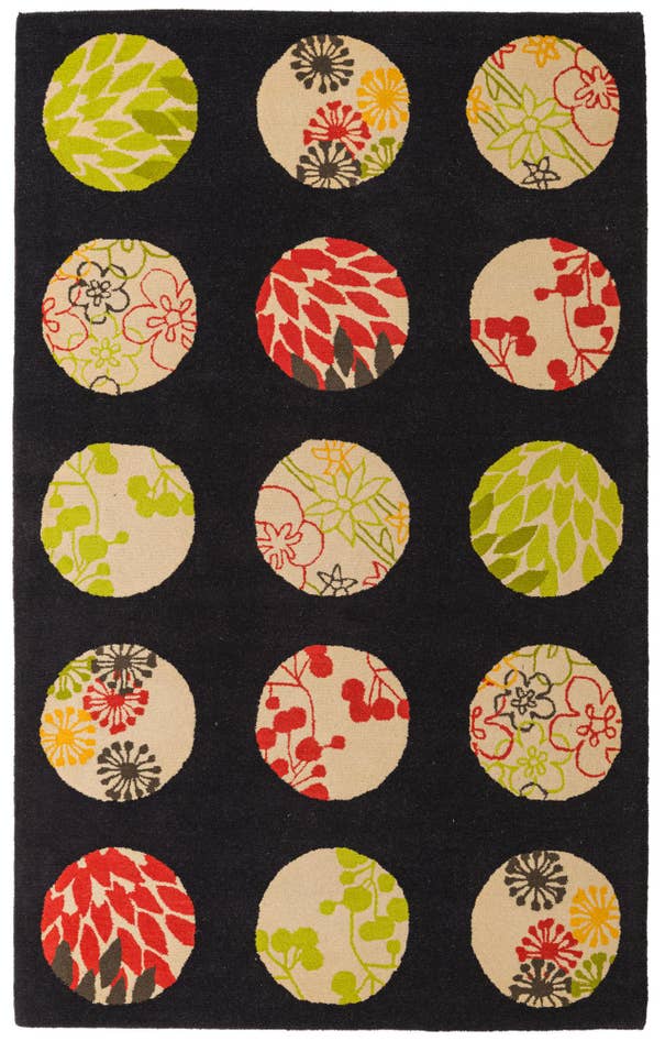 Detail image of 5' x 8' Luna Wool Rug