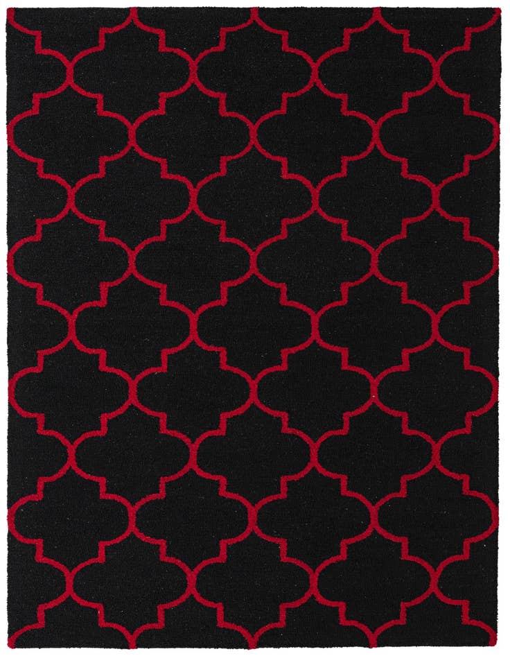 Detail image of 5' 1 x 8' Luna Wool Rug