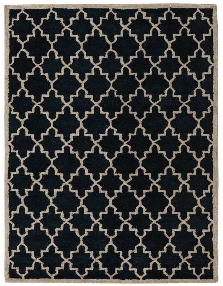 Detail image of 5' x 8' Luna Wool Rug