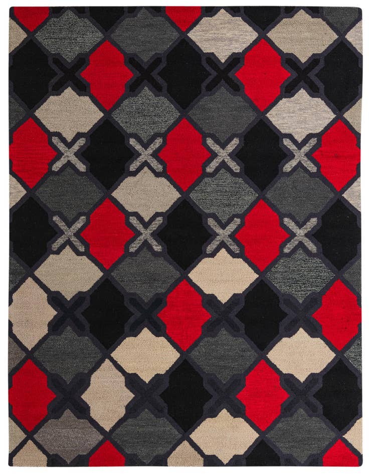 Detail image of 8' 1 x 10' 1 Luna Wool Rug