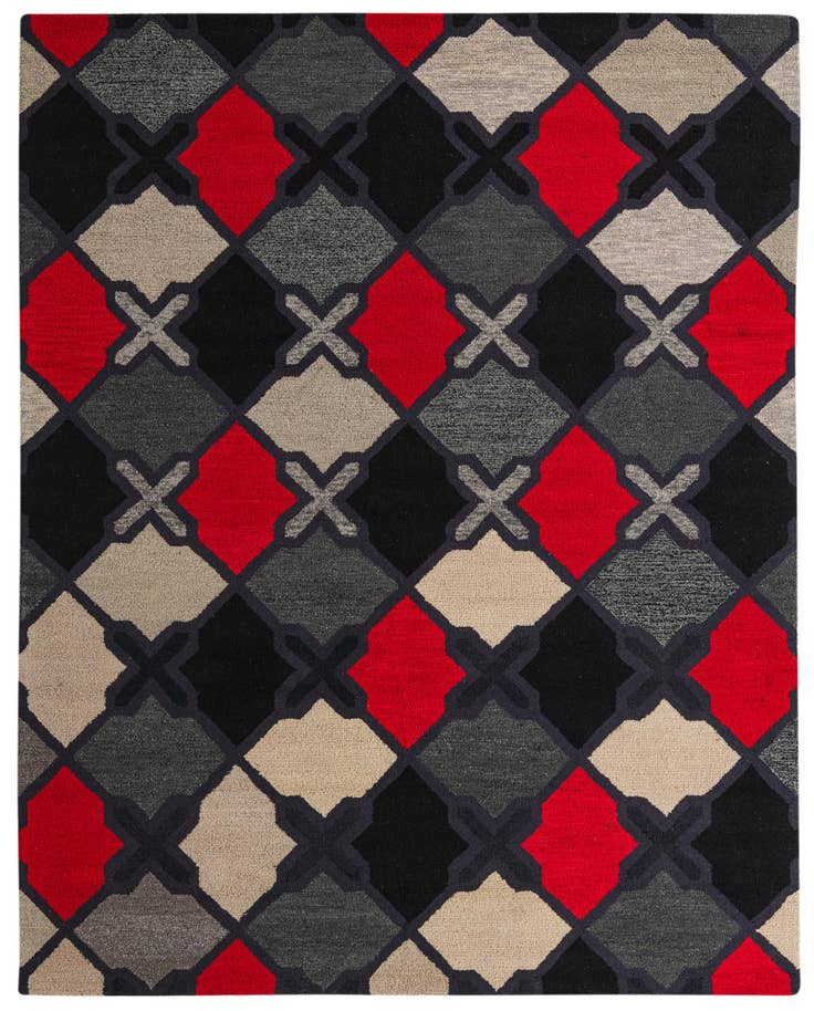 Detail image of 8' 1 x 10' 1 Luna Wool Rug
