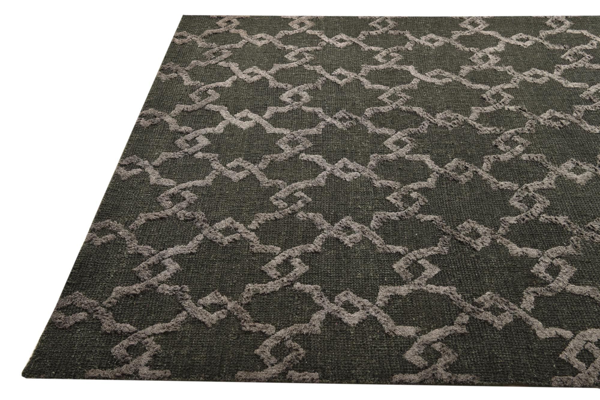 5' 9 x 8' 10 Hand Knotted Luna Rug
