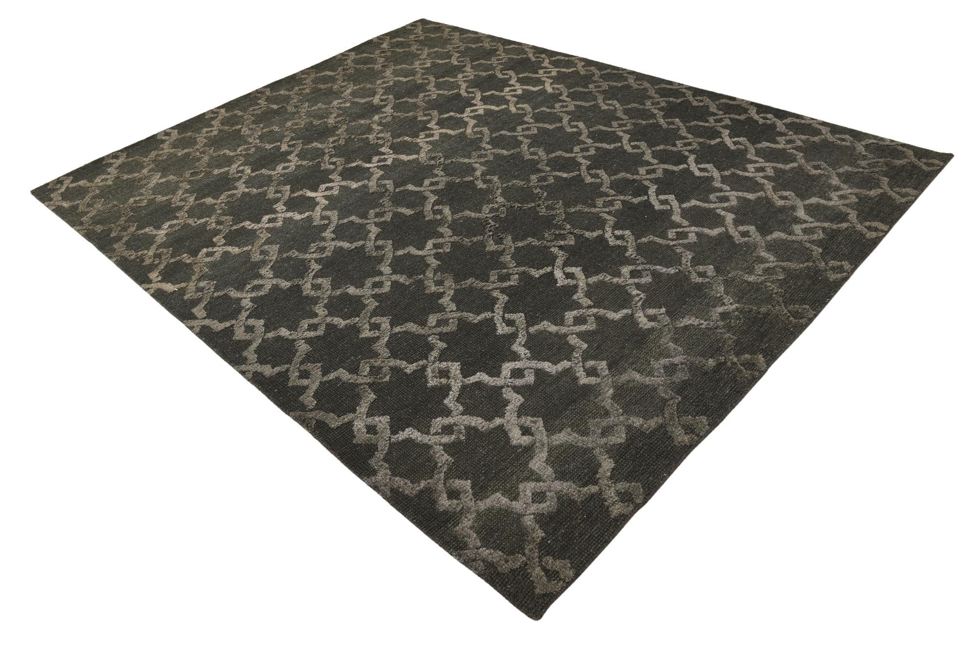 8' x 9' 9 Hand Knotted Luna Rug