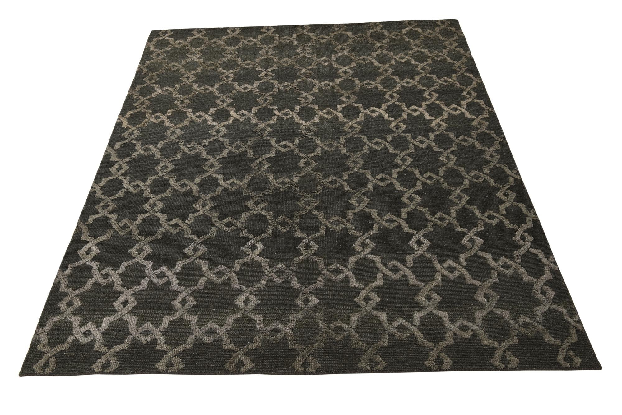 8' x 9' 9 Hand Knotted Luna Rug