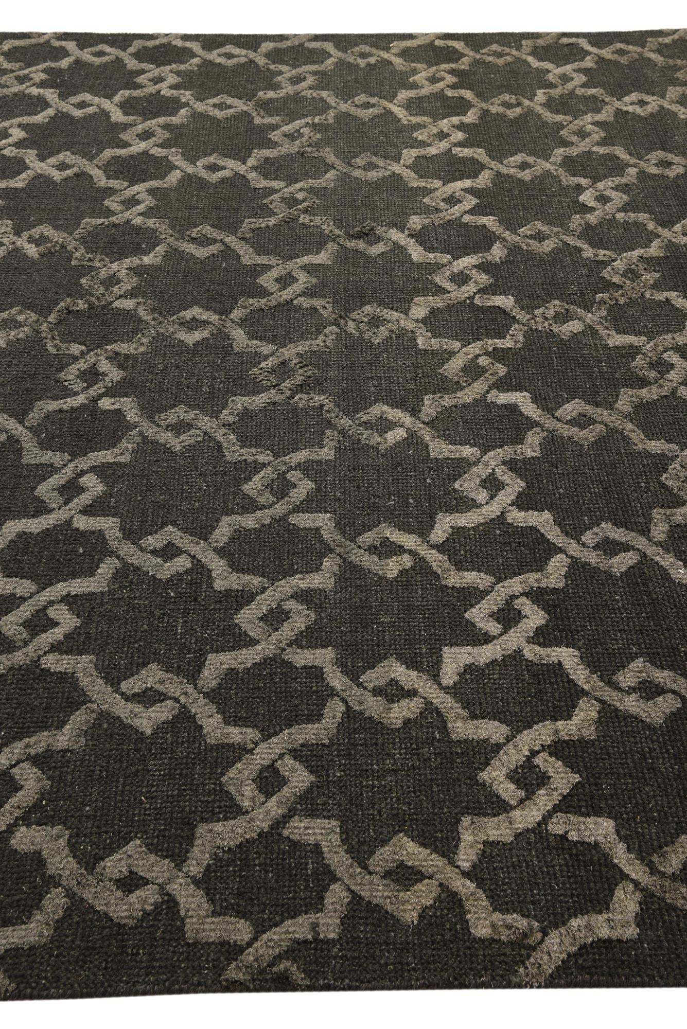 8' x 9' 9 Hand Knotted Luna Rug