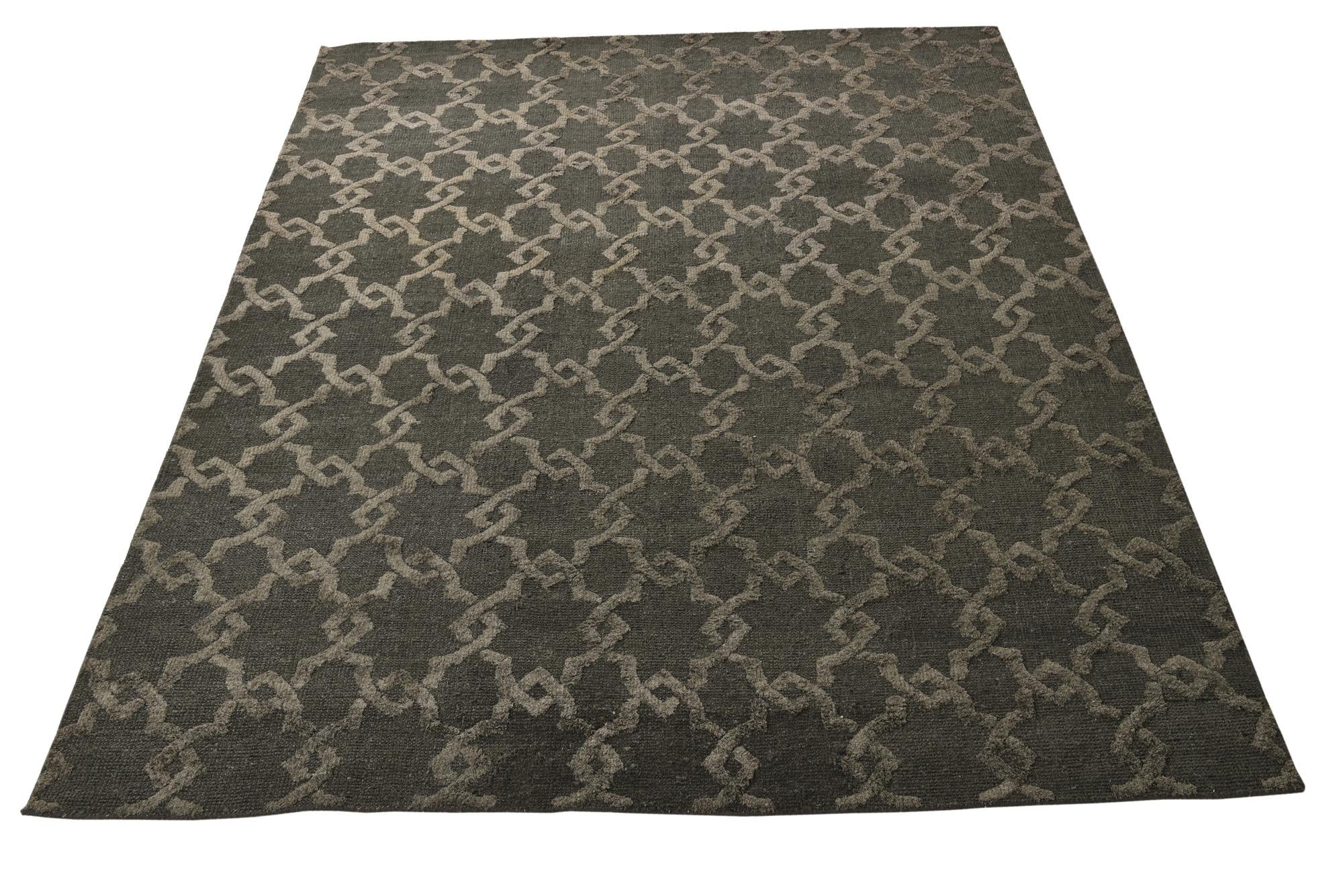 8' x 10' Hand Knotted Luna Rug