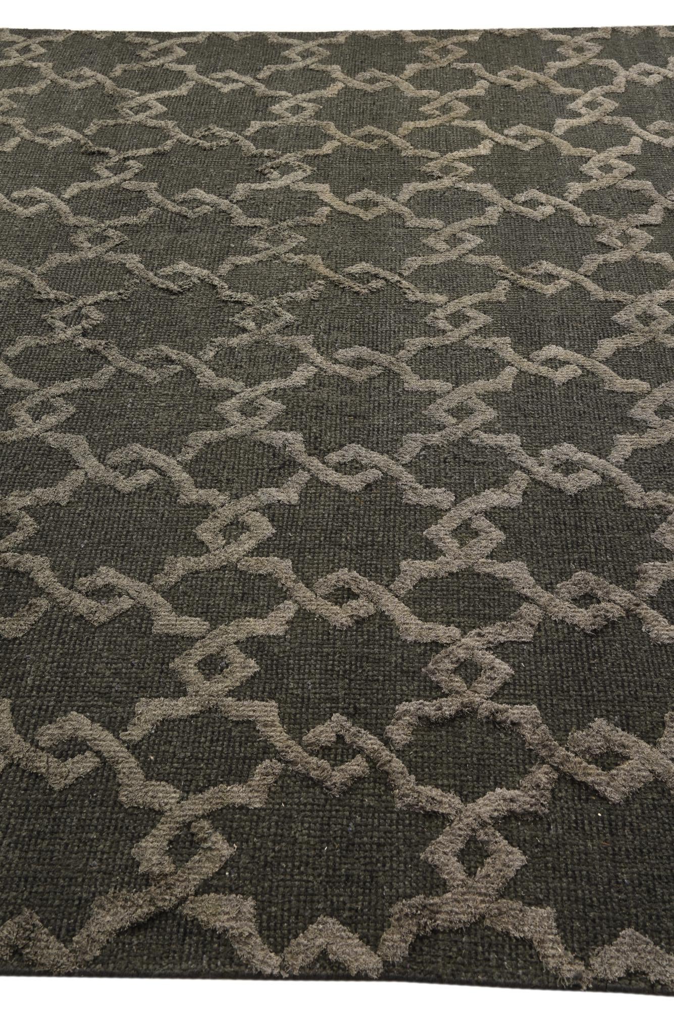 8' x 10' Hand Knotted Luna Rug