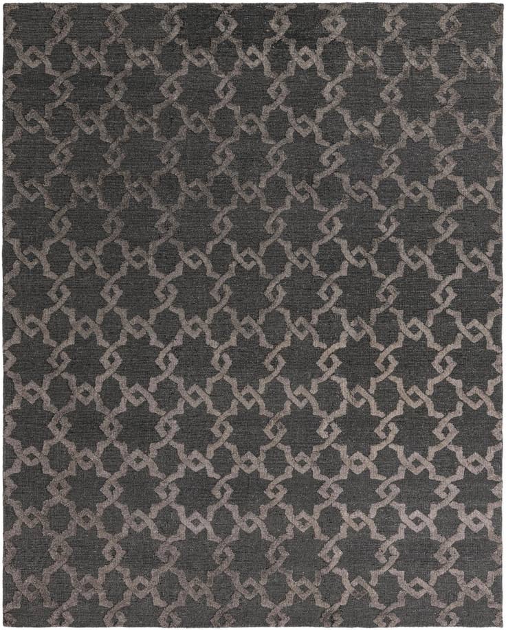 Detail image of 8' x 10' Hand Knotted Luna Rug