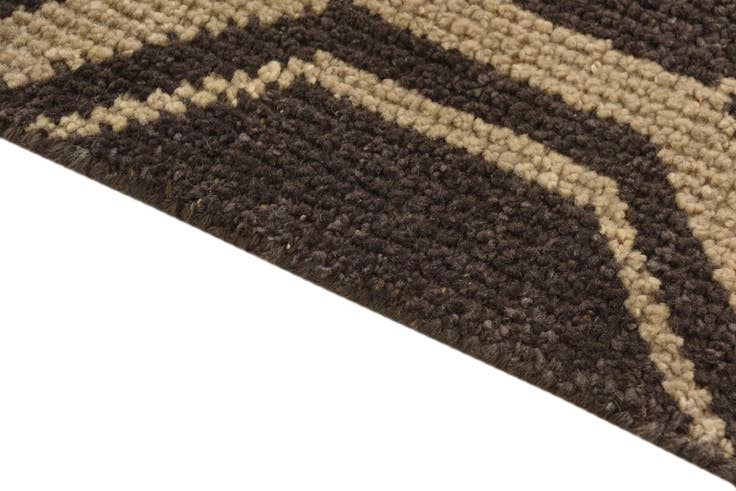 Detail image of 275cm x 360cm anudado a mano Luna Alfombra Lana