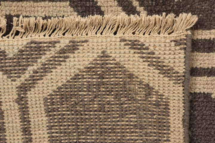 275cm x 360cm anudado a mano Luna Alfombra Lana