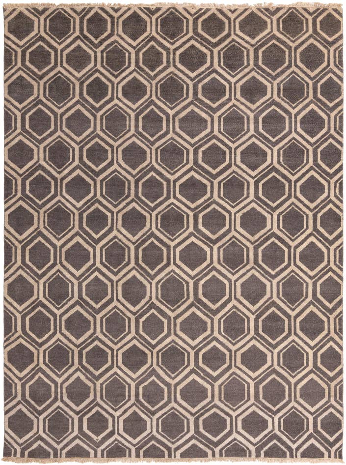 Detail image of 9' x 11' 10 Hand Knotted Luna Wool Rug
