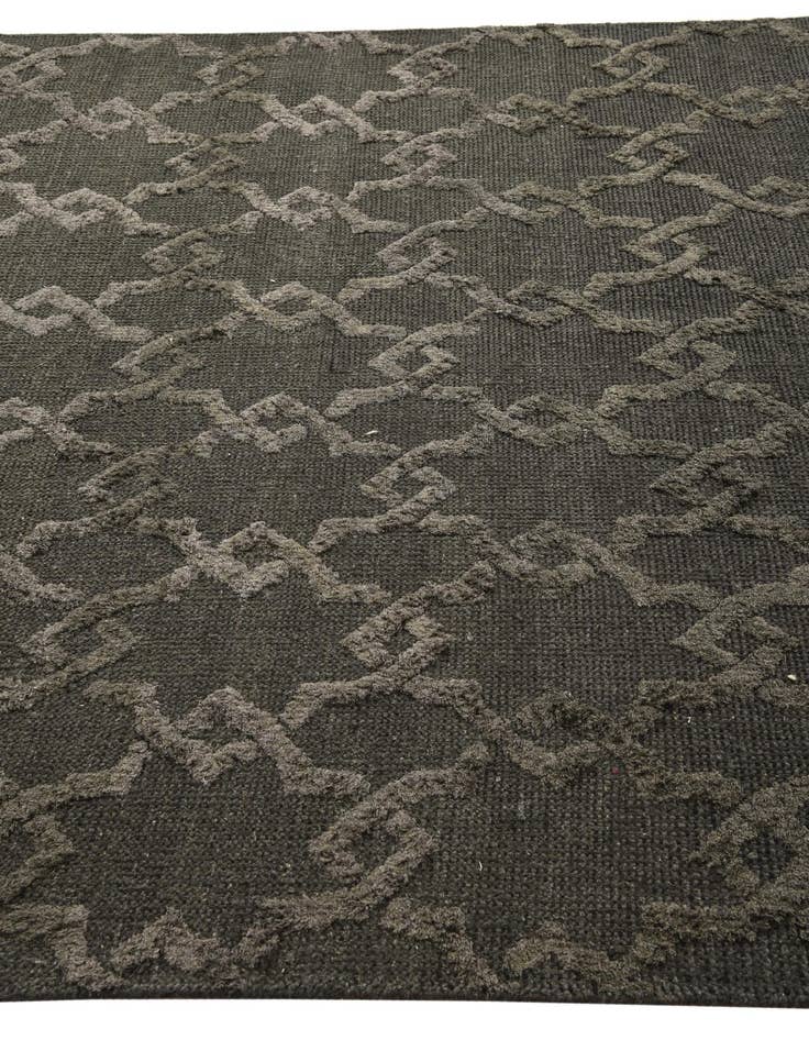 Detail image of 6' 3 x 8' 10 Hand Knotted Luna Wool Rug