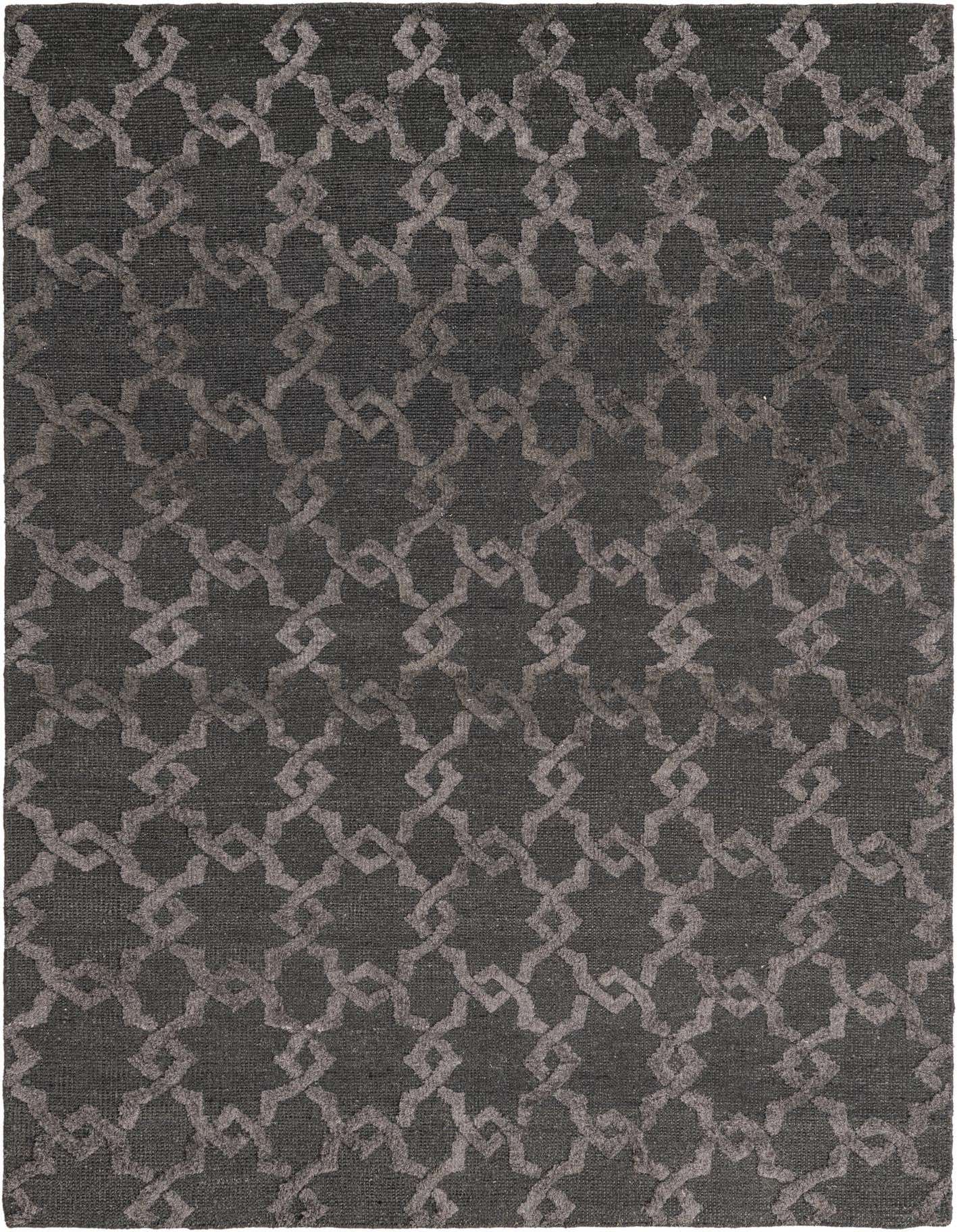 6' 3 x 8' 10 Hand Knotted Luna Wool Rug