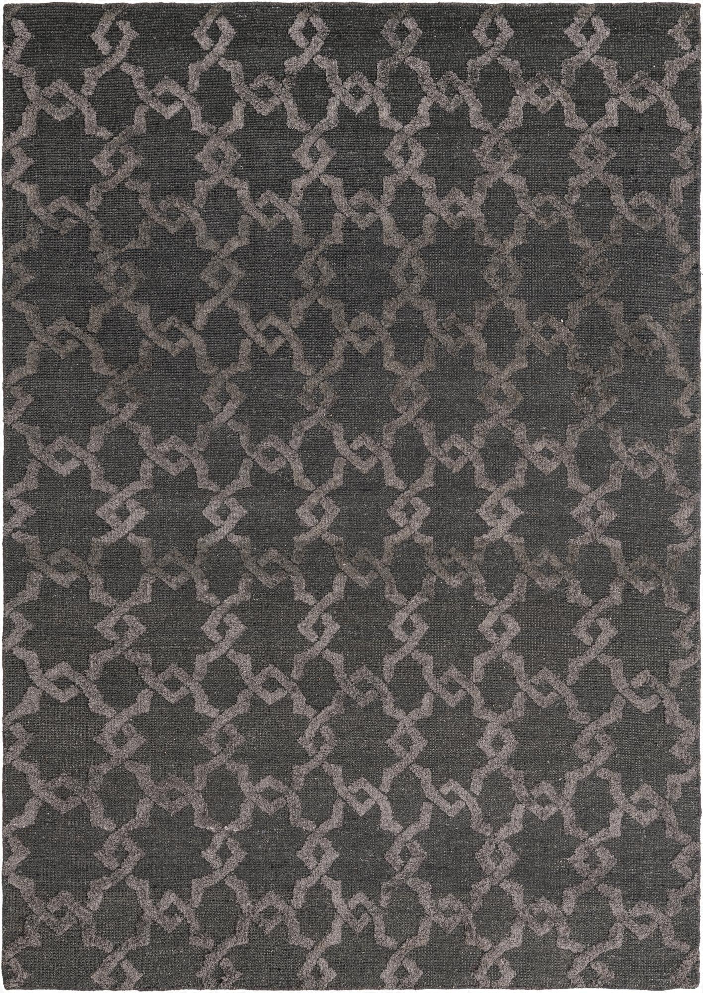 6' 3 x 8' 10 Hand Knotted Luna Wool Rug