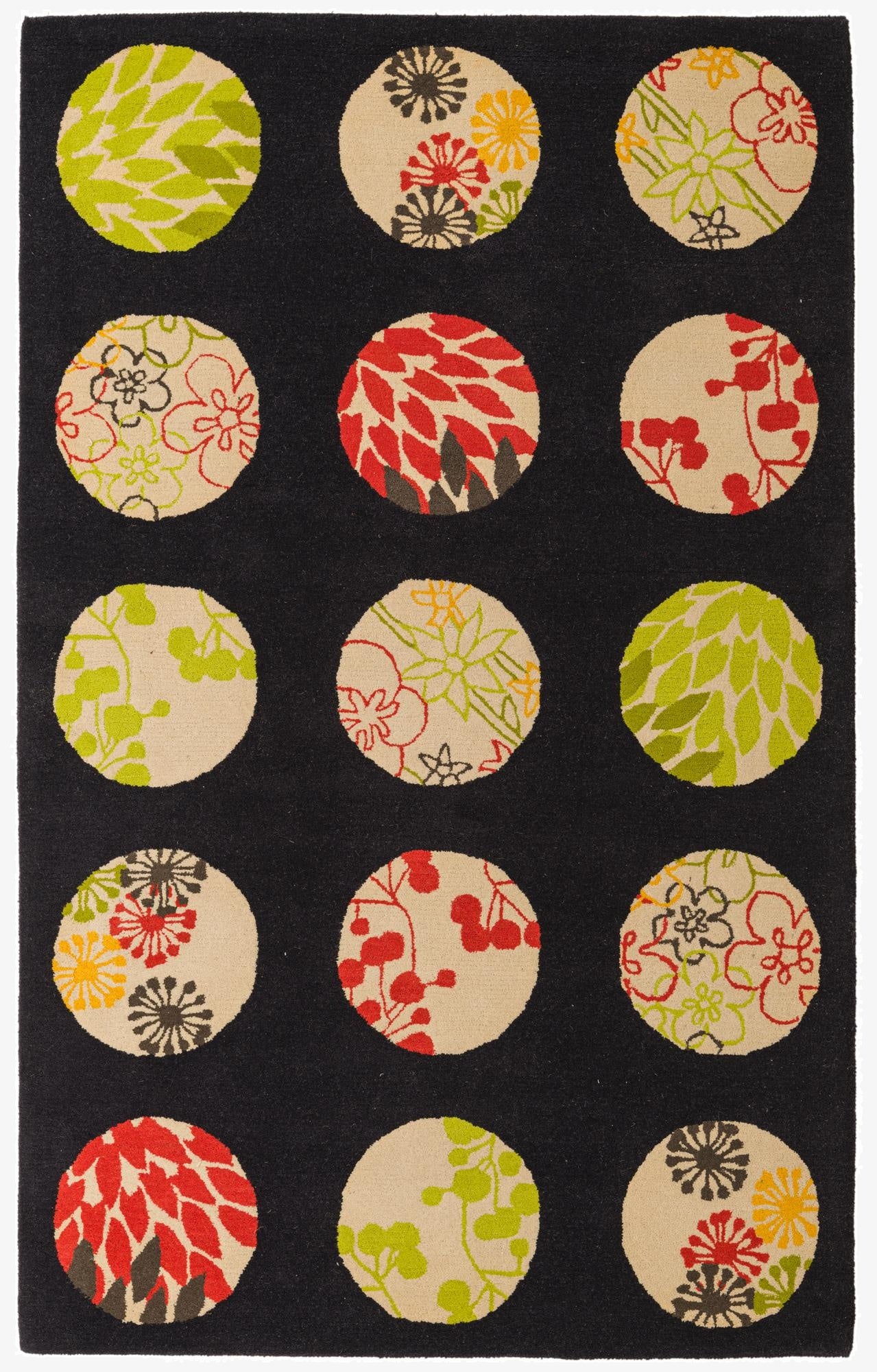 5' x 8' Luna Wool Rug