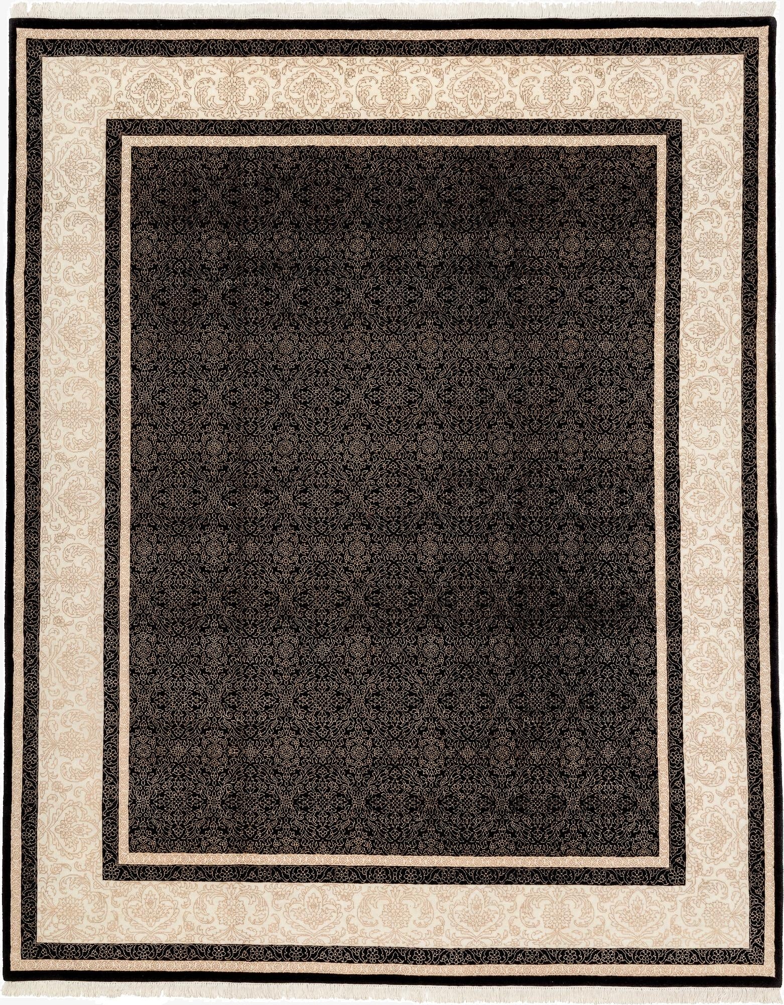 6' 8 x 8' 3  Hand Knotted Mahal Oriental Rug