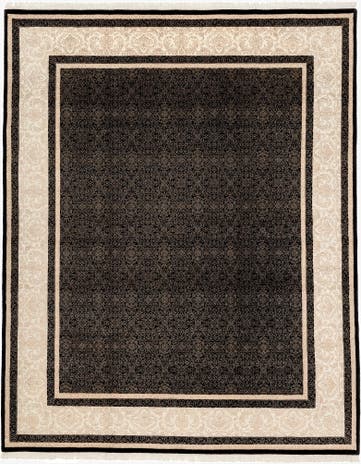 6' 8 x 8' 3 Hand Knotted Mahal Oriental Rug