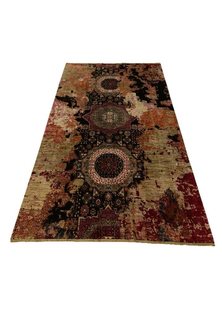 8' 1 x 10' 10 Hand Knotted Mamluk Ziegler Rug