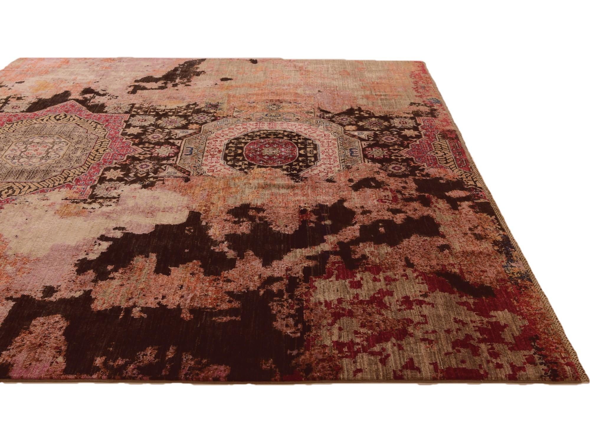8' 1 x 10' 10 Hand Knotted Mamluk Ziegler Rug