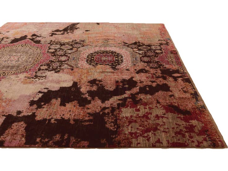 Detail image of 8' 1 x 10' 10 Hand Knotted Mamluk Ziegler Rug