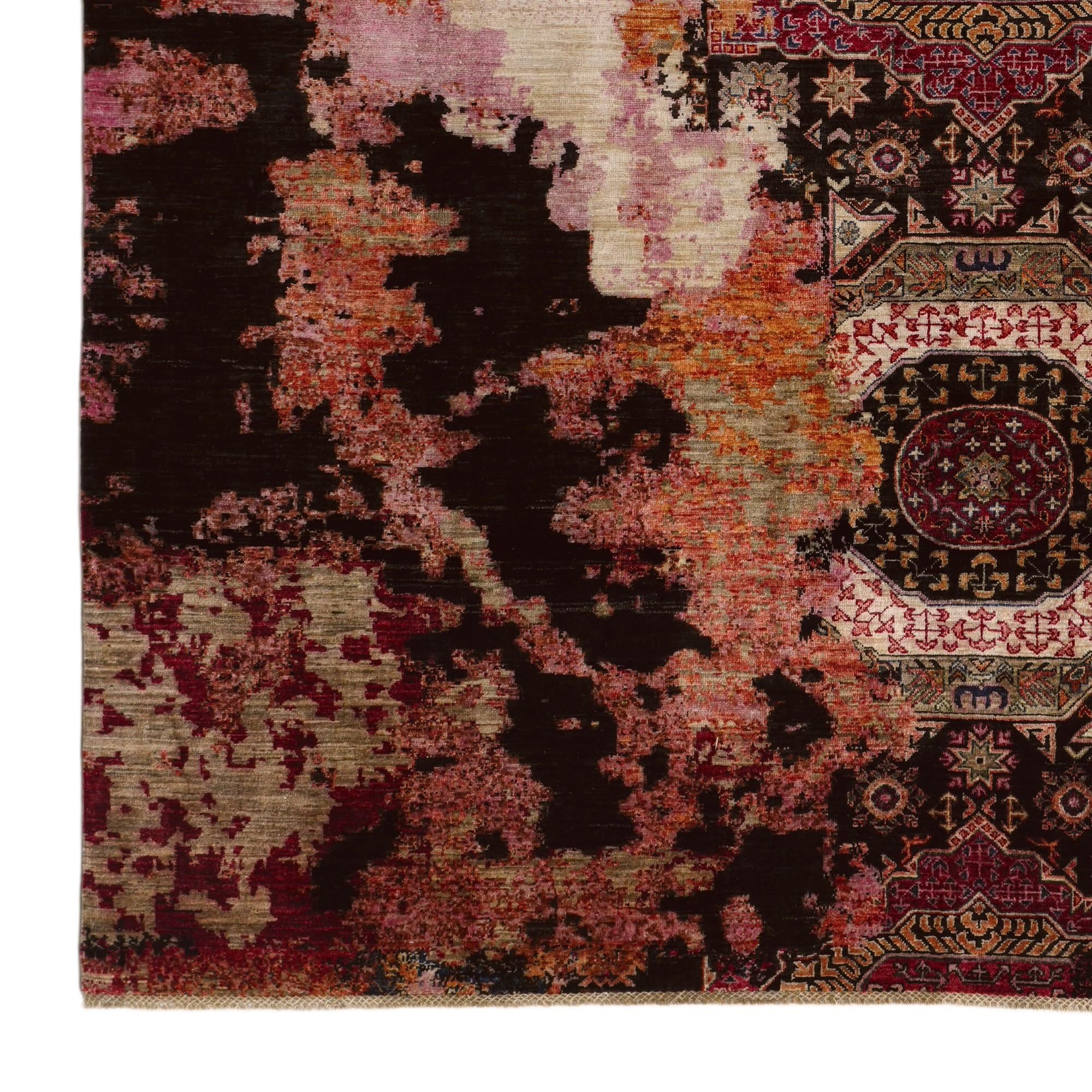 8' 1 x 10' 10 Hand Knotted Mamluk Ziegler Rug