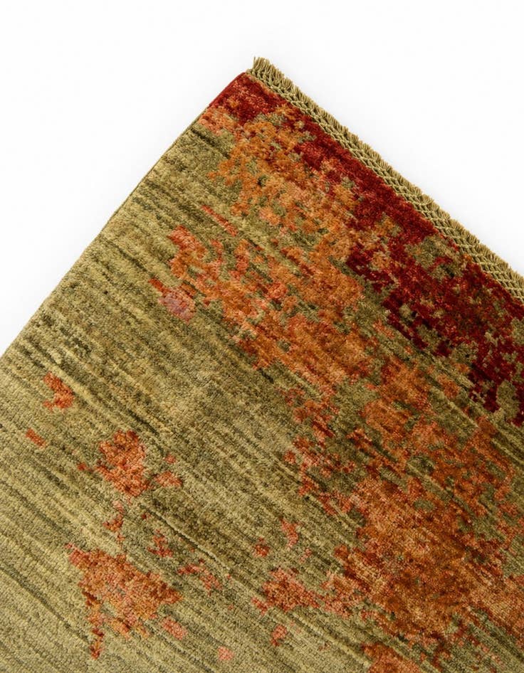 Detail image of 8' 1 x 10' 10 Hand Knotted Mamluk Ziegler Rug