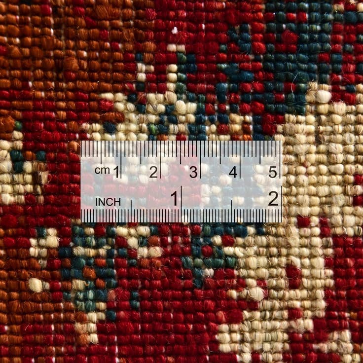 Detail image of 8' 1 x 10' 10 Hand Knotted Mamluk Ziegler Rug