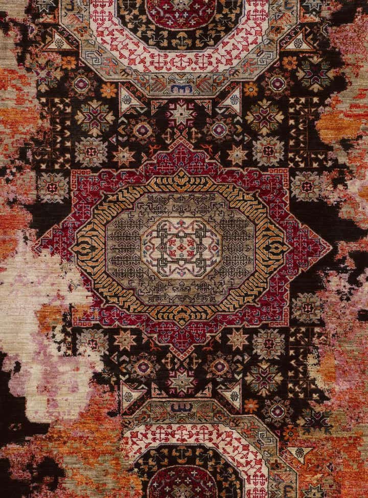 8' 1 x 10' 10 Hand Knotted Mamluk Ziegler Rug